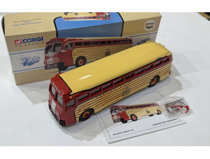 YELLOW COACH 743 CORGI 1/50
