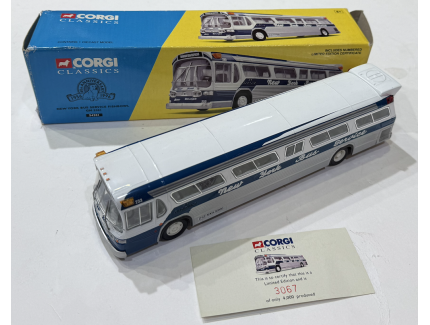NEW YORK BUS SERVICE FISHBOWL GM 5301 CORGI 1/50