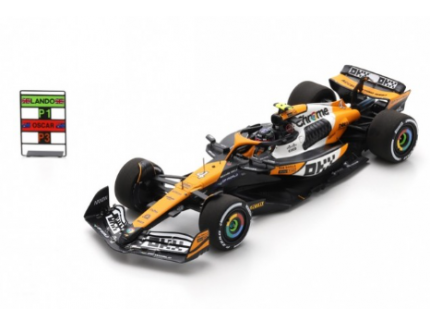 MCLAREN MCL38 L.NORRIS WINNER GP SINGAPOUR 2024 SPARK 1/43°