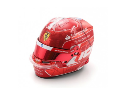 CASQUE CHARLES LECLERC SINGAPORE GP 2024 LOOK SMART 1/5°