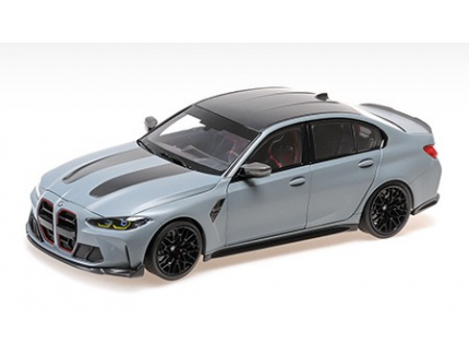 BMW M3 CS G80 2023 GRISE MINICHAMPS 1/18°