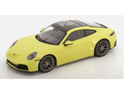 PORSCHE 911 CARRERA 992-2 2024 YELLOW MINICHAMPS 1/18°
