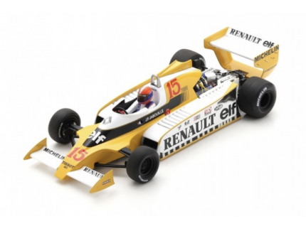 RENAULT RS11 N°15 Vainqueur GP France 1979 Jean-Pierre Jabouille SPARK 1/18