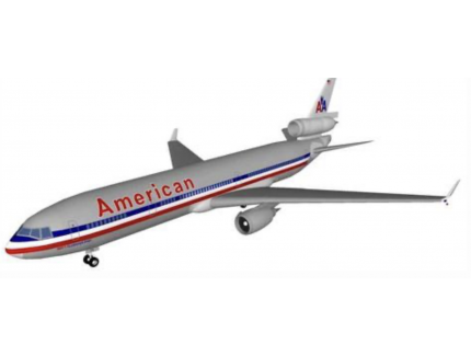 AMERICAN AIRLINES MCDONNELL DOUGLAS MD-11 HERPA 1/500