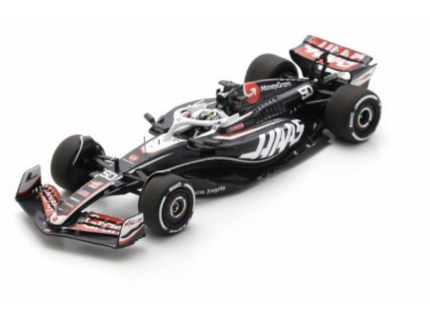 HAAS VF-24 N°50 MoneyGram Haas F1 Team 10ème GP Azerbaijan 2024 Oliver Bearman (première course en F1) SPARK 1/43