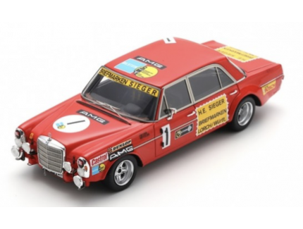 MERCEDES-BENZ 300 SEL 6.8 AMG N°1 24H Nürburgring 1972 -H. Heyer – T. Betzler SPARK 1/43