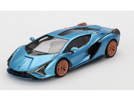 LAMBORGHINI SIAN FKP 37 BLEU 2022 TSM 1/43°