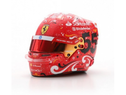 HELMET CARLOS SAINZ WIN GP MEXIQUE 2024 LOOK SMART 1/5°