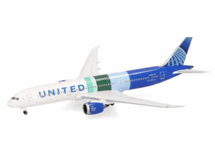 United Airlines Boeing 787-9 Dreamliner N24988 HERPA 1/500
