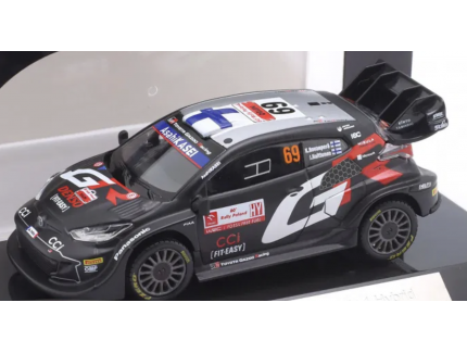 Toyota GR Yaris Rally1 Hybrid #69 WRC 2024 Rovanperä, Halttunen  Burago 1:43