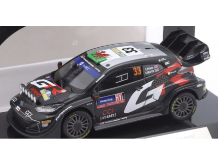 Toyota GR Yaris Rally1 Hybrid #33 WRC 2024 Evans, Martin Burago 1:43