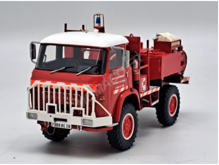 SAVIEM SM5 SP SIDES CCF SDIS 28 1970 ALERTE 1/43