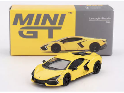 Lamborghini Revuelto - yellow  MINI GT 1/64