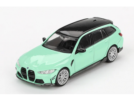 BMW M3 Touring (G81) M Perfomance Mint Green 2022 MINI GT 1/64