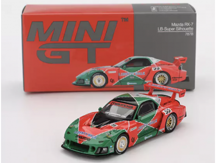 Mazda RX-7 LB-Super Silhouette 787B MINI GT 1/64