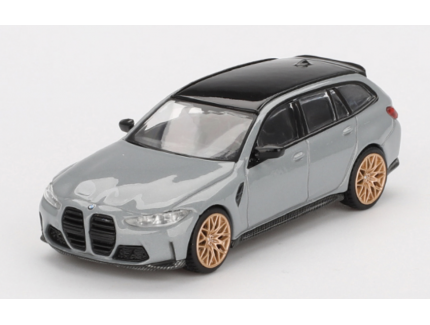 BMW M3 Competition Touring Brooklyn Gris MINI GT 1/64