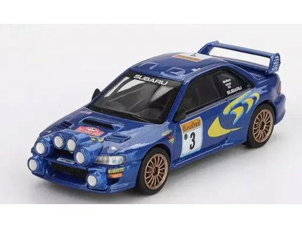 Subaru Impreza WRC98 Rallye de Monte-Carlo 1998 #3 LHD *Blister Pack MINI GT 1/64
