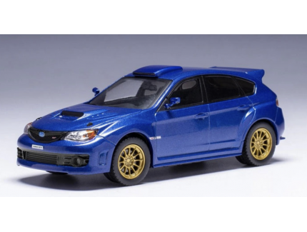 Subaru Impreza WRX STI 2009 bleu IXO 1:43
