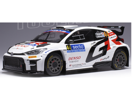 Toyota GR Yaris Rally 2 No 44 Kogure Finland 2024 IXO 1:18