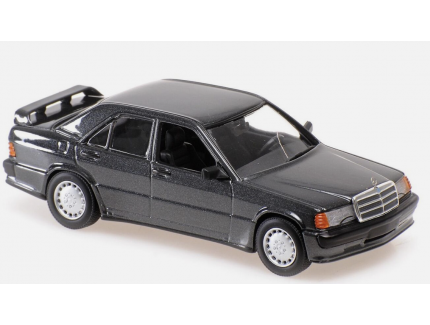 Mercedes-benz 190 E noir 2 3 -16 1984 Maxichamps 1/43