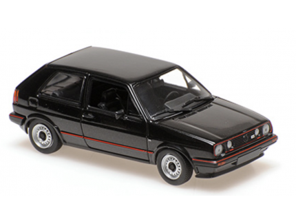 VOLKSWAGEN GOLF GTI – 1985 – BLACK METALLIC Maxichamps 1/43