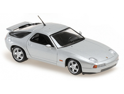 PORSCHE 928 GTS – 1991 – SILVER METALLIC Maxichamps 1/43