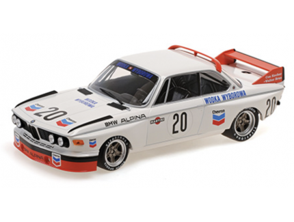 BMW 3.0 CSL – BMW ALPINA – BRUN/KOCHER – 24H SPA 1973 MINICHAMPS 1/18