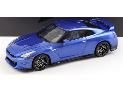 Nissan GT-R R35 Skyline Edition Bayside blue metallic 2024 GT SPRIT 1/18
