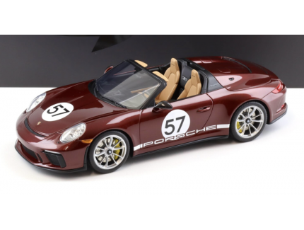Porsche 911 991.2 Speedster Heritage Edition Cherry metallic GT SPRIT 1/18