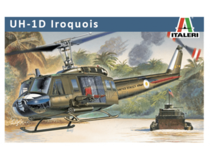 HELICOPTERE UH 1D SLICK - Italeri - 1/72
