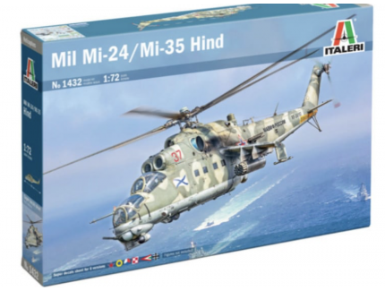 Hélicoptère Mil Mi-24/Mi-35 Hind - Italeri - 1/72