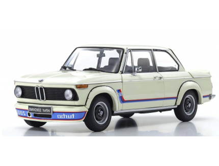 BMW 2002 TURBO 1974 BLANC KYOSHO 1/18