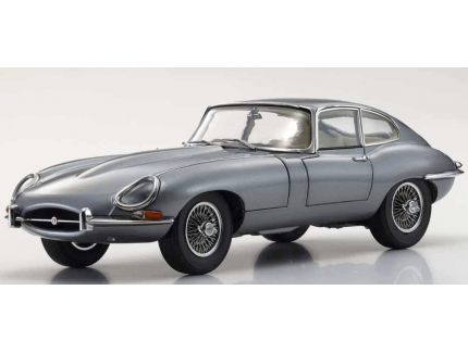 JAGUAR E-TYPE 3.8L COUPE MK1 1961 GUN METAL KYOSHO 1/18