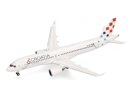 Croatia Airlines Airbus A220-300 9A-CAE HERPA 1:200