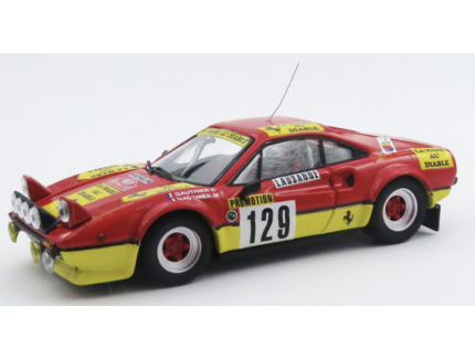 FERRARI 308 GTB - Rally Montecarlo 1983 - Gauthier / Gauthier 128 BEST 1/43