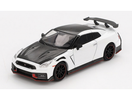NISSAN GTR (35) Nismo Brilliant White Pearl 2024 MINI GT 1/64