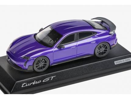 Porsche Taycan Turbo GT Weissach Package 2024 Violet Céleste Métallisé Norev 1/43
