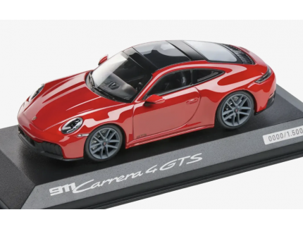 Porsche 911 Carrera 4 GTS Coupe Type 992 Phase 2 2024 Rouge Carmin Minichamps 1/43