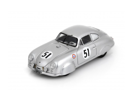 PORSCHE 356 SL N°51 LE MANS 1952 SPARK 1/43°