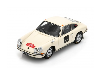 PORSCHE 912 N°199 MONTE CARLO 1968 SPARK 1/43°
