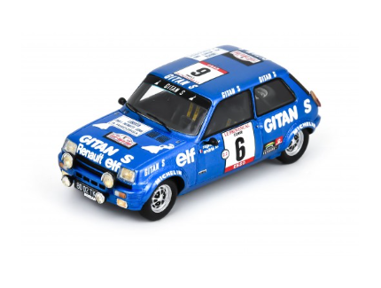 RENAULT 5 ALPINE GR.2 2nd TOUR DE CORSE 1979 SPARK 1/43°