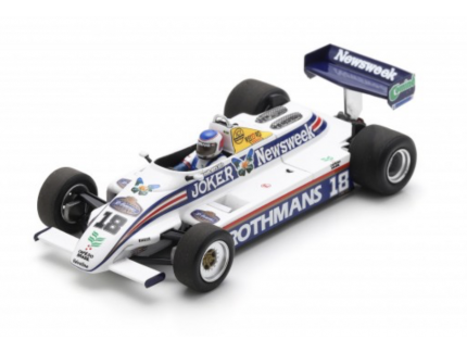 MARCH 821 N°18 GP Long Beach 1982 Raul Boesel SPARK 1/43