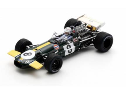 BRABHAM BT26A N°8 3ème GP Mexique 1969 Jack Brabham SPARK 1/43