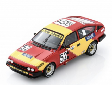 ALFA ROMEO GTV 6 N°52 24H Spa 1984 -M. Micangeli - E. Zapico - Sala SPARK 1/43