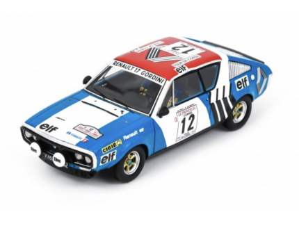 RENAULT 17 N°12 8ème Tour de Corse 1974 J-F. Piot - F. Jaubert SPARK 1/43