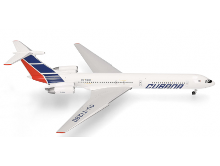 Cubana de Aviación Ilyushin IL-62M - CU-T1280 HERPA 1/200