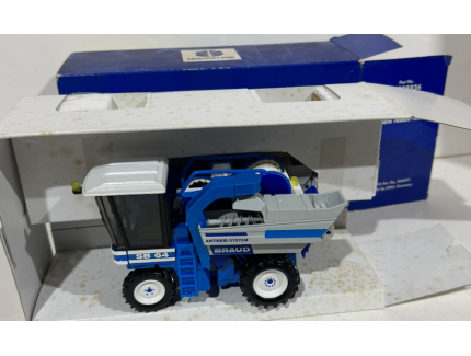 VENDANGEUSE  BRAUD SB 64 NEW HOLLAND SIKU 1/43