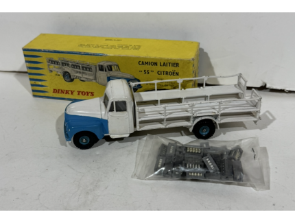 CAMION LAITIER 55 CITROEN DINKY TOYS 1/43