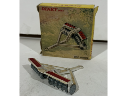 DISC HARROW DINKY TOYS 1/43