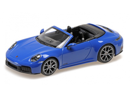 PORSCHE 911 (992.2) CARRERA GTS CABRIOLET – 2024 – BLUE MINICHAMPS 1/43